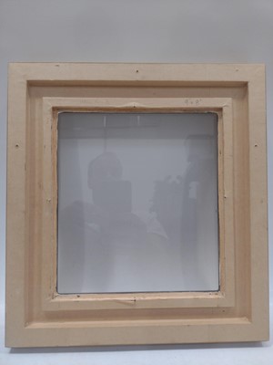 Lot 297 - Five glazed picture frames of composite construction.