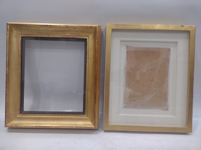 Lot 298 - Six picture frames of composite construction.
