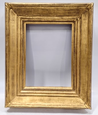 Lot 300 - A gilt picture frame of composite construction.