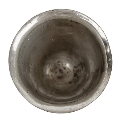 Lot 99 - A Persian silver goblet.