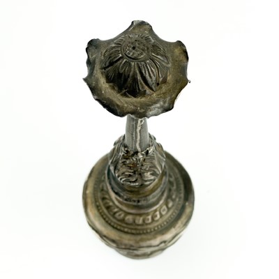 Lot 25 - An Ottoman silver rose water sprinkler, circa 1900.
