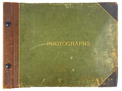 Lot 1091 - A Chinese photo album, early 20th century.