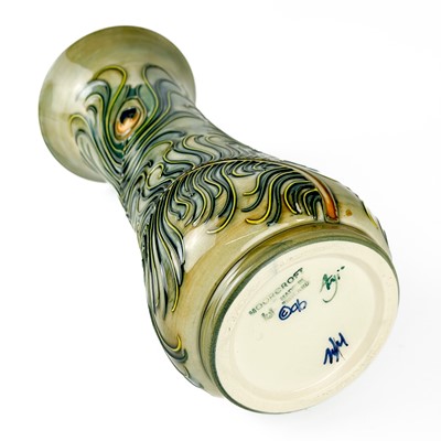 Lot 532 - A Moorcroft Pottery Phoenix pattern vase by Rachel Bishop.