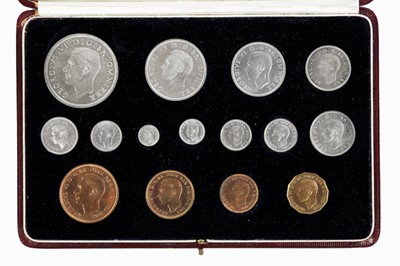 Lot 27 - 1937 Royal Mint Coronation Specimen Coins set