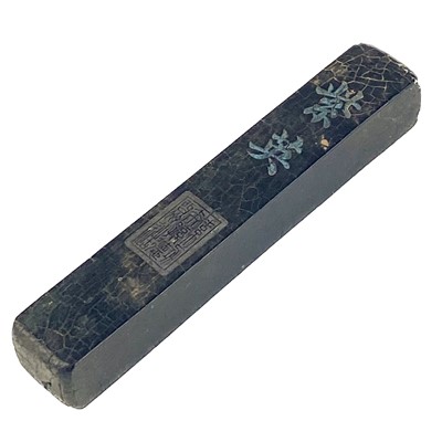 Lot 1308 - A Chinese ink block, early 20th century.