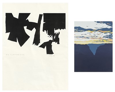 Lot 240 - Two mid-to-late 20th Century abstract designs