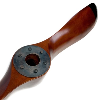 Lot 262 - A laminated propellor.