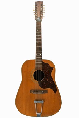 Lot 206 - A twelve-string acoustic guitar.