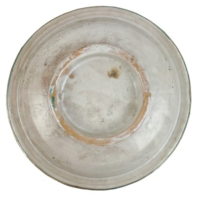 Lot 129 - A Middle Eastern pottery flask, 18th century.