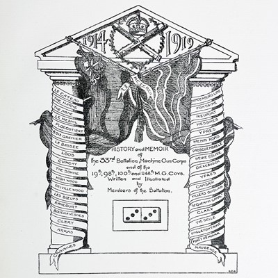 Lot 190 - The Machine Gun Corps.