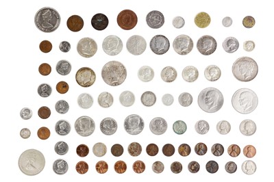 Lot 20 - USA and Canada silver and other coinage