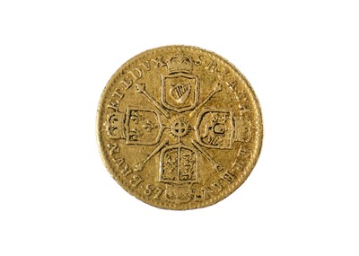 Lot 21 - Great Britain George I Gold Quarter Guinea 1718