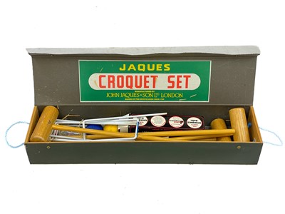Lot 96 - A Jaques lawn croquet set
