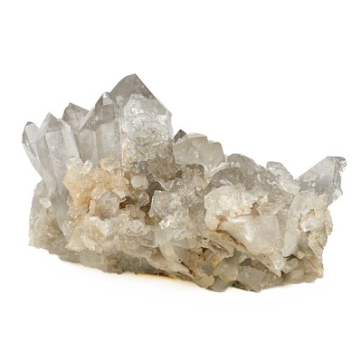 Lot 156 - A large quartz crystal cluster.