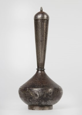 Lot 124 - An Indian black stone Chillum pipe, early 20th century.