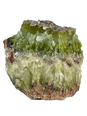 Lot 154 - A large calcite crystal cluster.