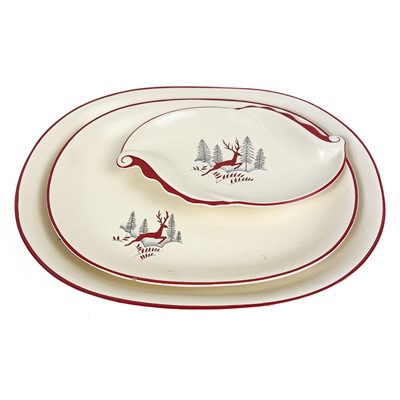 Lot 580 - A Crown Devon Stockholm part service.