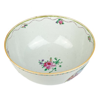 Lot 1358 - A Chinese famille rose porcelain bowl, 18th century.