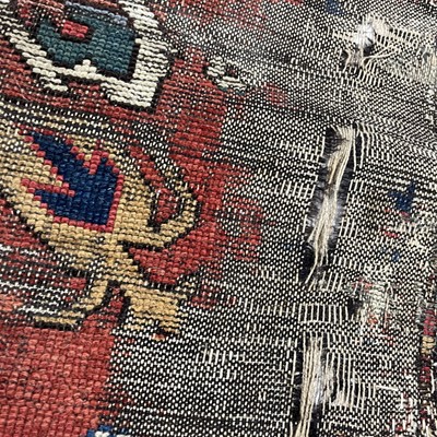 Lot 377 - An 'Eagle' Kazak rug, South West Caucasus, 19th century.