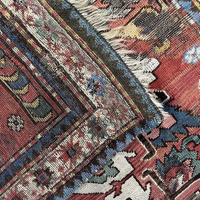 Lot 377 - An 'Eagle' Kazak rug, South West Caucasus, 19th century.