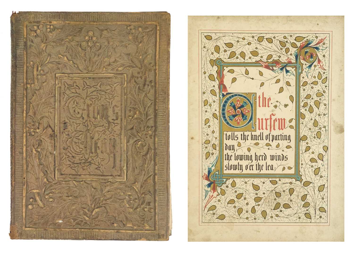 Lot 49 - JONES, Owen (illuminations), GRAY, Thomas.