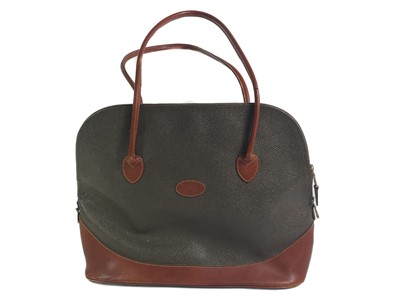 Lot 500 - A Mulberry Arabella Scotchgrain and tan leather shoulder bag.