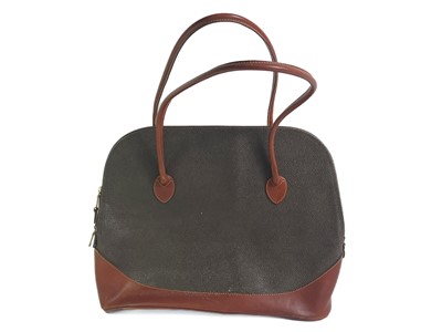 Lot 500 - A Mulberry Arabella Scotchgrain and tan leather shoulder bag.
