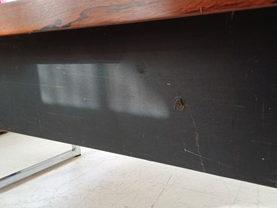 Lot 432 - A Ray Leigh and Trevor Chinn desk manufactured by Gordon Russell.