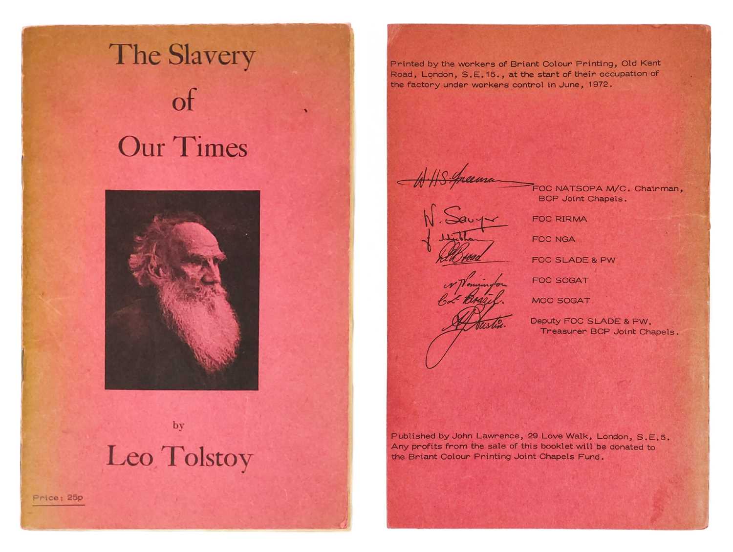 Lot 435 - TOLSTOY, Leo