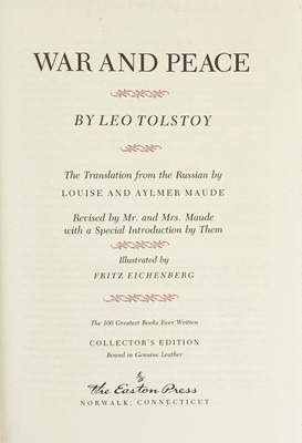 Lot 435 - TOLSTOY, Leo