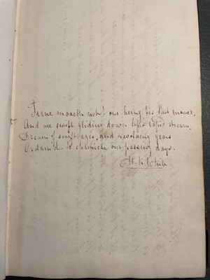 Lot 25 - (Victorian calligraphy)