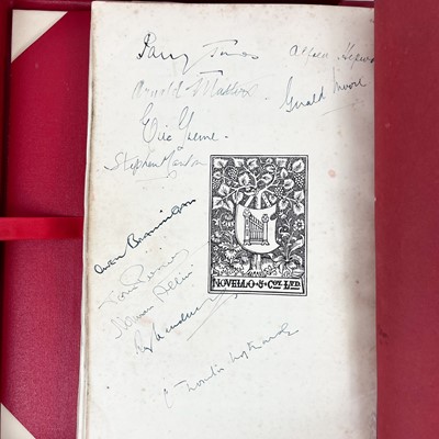 Lot 248 - A professionally-bound service order book for the Coronation of Her Majesty Queen Elizabeth II