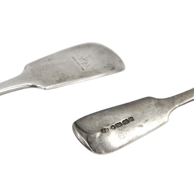 Lot 15 - A silver sauce ladle by William Rawlings Sobey.