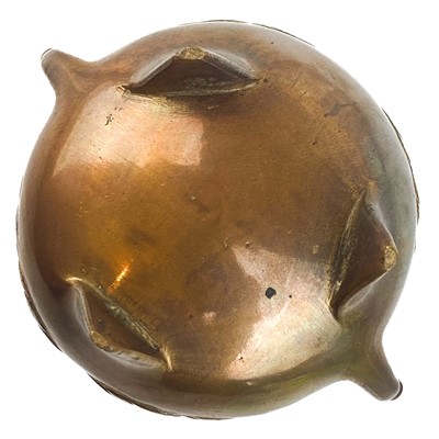 Lot 184 - A Chinese bronze and champleve incense burner, 19th century.