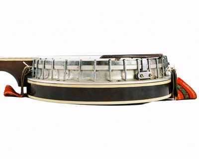 Lot 186 - A five-string banjo.