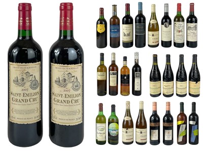 Lot 261 - Two bottles of Saint-Emilion Grand Cru 2007