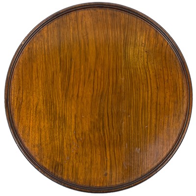 Lot 60 - An early 20th century walnut Lazy Susan.