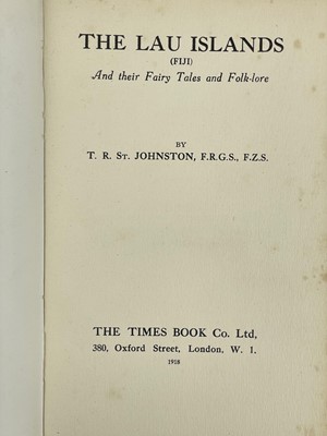 Lot 66 - JOHNSTON, T. R.