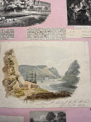 Lot 74 - A Victorian Scrap Album