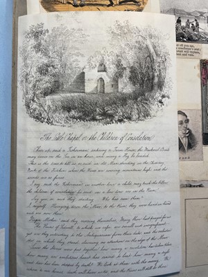Lot 74 - A Victorian Scrap Album