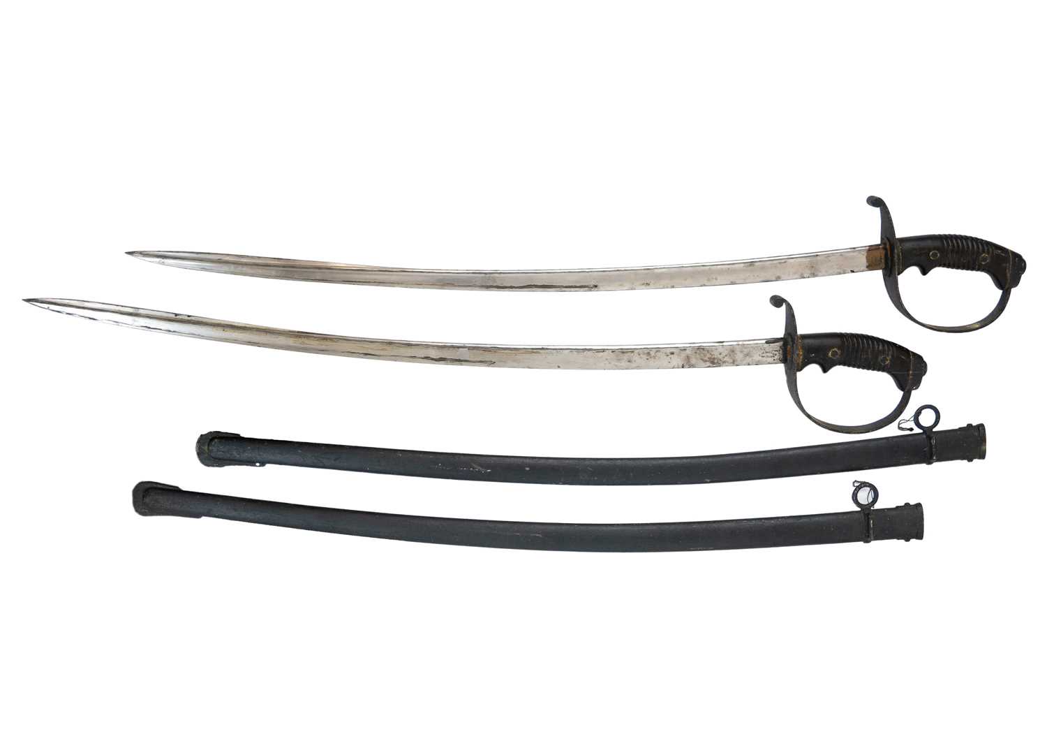 Lot 341 - Two German officer's swords.