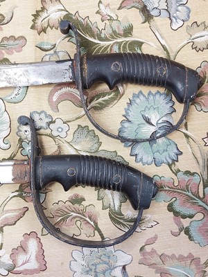 Lot 341 - Two German officer's swords.