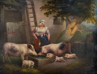 Lot 300 - School of George MORLAND (1762-1804)