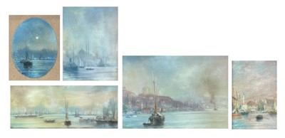 Lot 275 - Five early 20th Century views of Constantinople