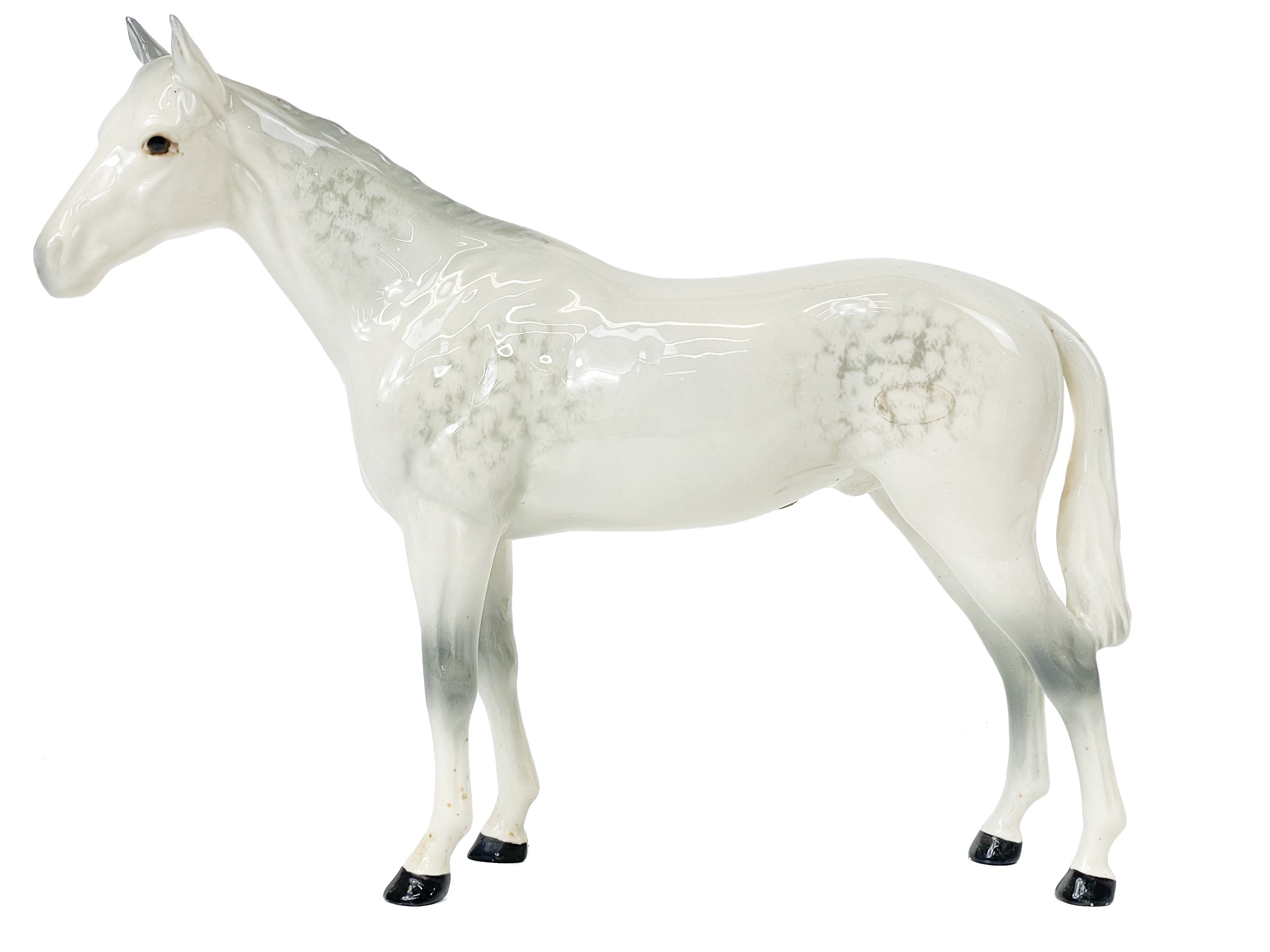 Lot 413 A Beswick Pottery dappled grey horse