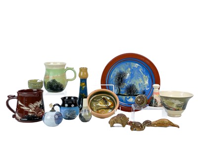 Lot 507 - A collection of Boscastle studio pottery.