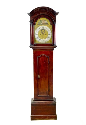 Lot 377 - A George III eight-day longcase clock.