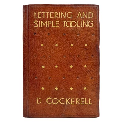 Lot 14 - (Book binding) COCKERELL, Douglas.