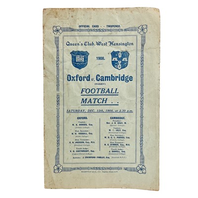 Lot 233 - (Varsity Rugby) Oxford v Cambridge