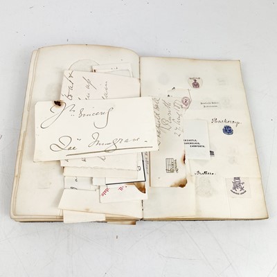 Lot 234 - (Bookplates, letter heads, scraps etc.)